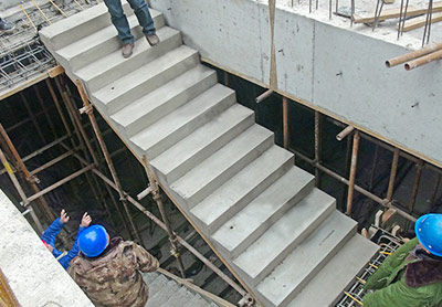 Precast Stair Moulds Featuring Vertical and Horizontal Configurations