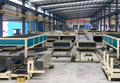 Guangzhou Project: Client Inspection of Hollow Wall Panel Production Line