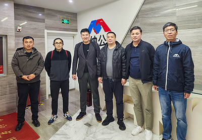 Warm Welcome to Mongolian Clients Visiting Our Company