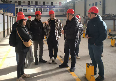 Facoro Team Visited Our Company for 3D House Mould Evaluation
