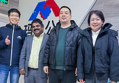 India Client Visit for Precast Concrete Moulds