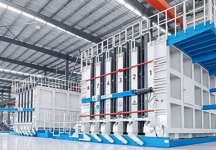Vertical Battery Mould System