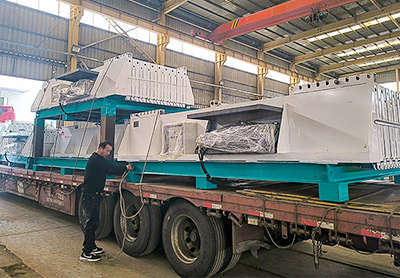 Wall Panel and Coping Moulds Sent to Southeast Asia