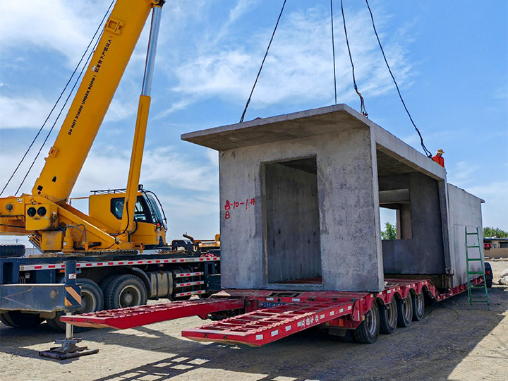 precast concrete modular housing unit with door and window precast concrete modular housing unit with door and window