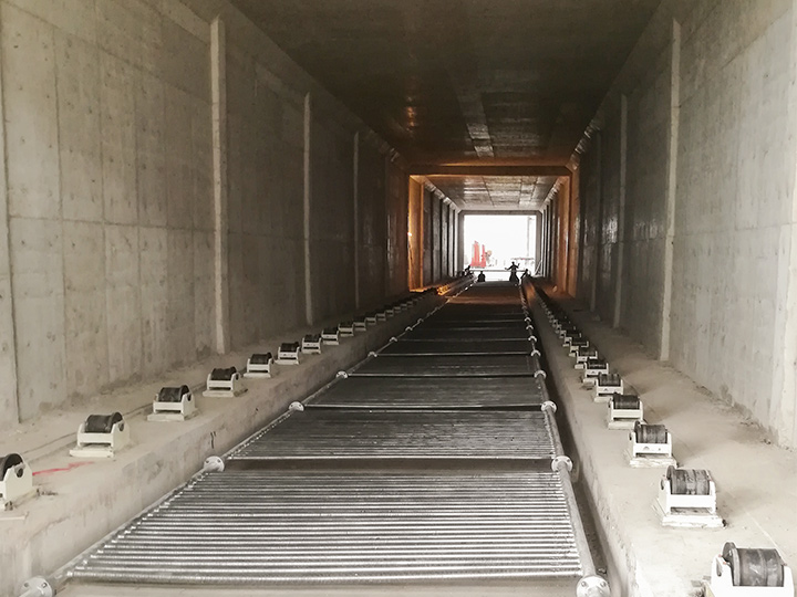 tunnel-kiln curing system